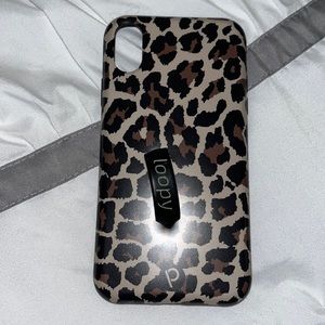 Leopard loopy case for iPhone XR
